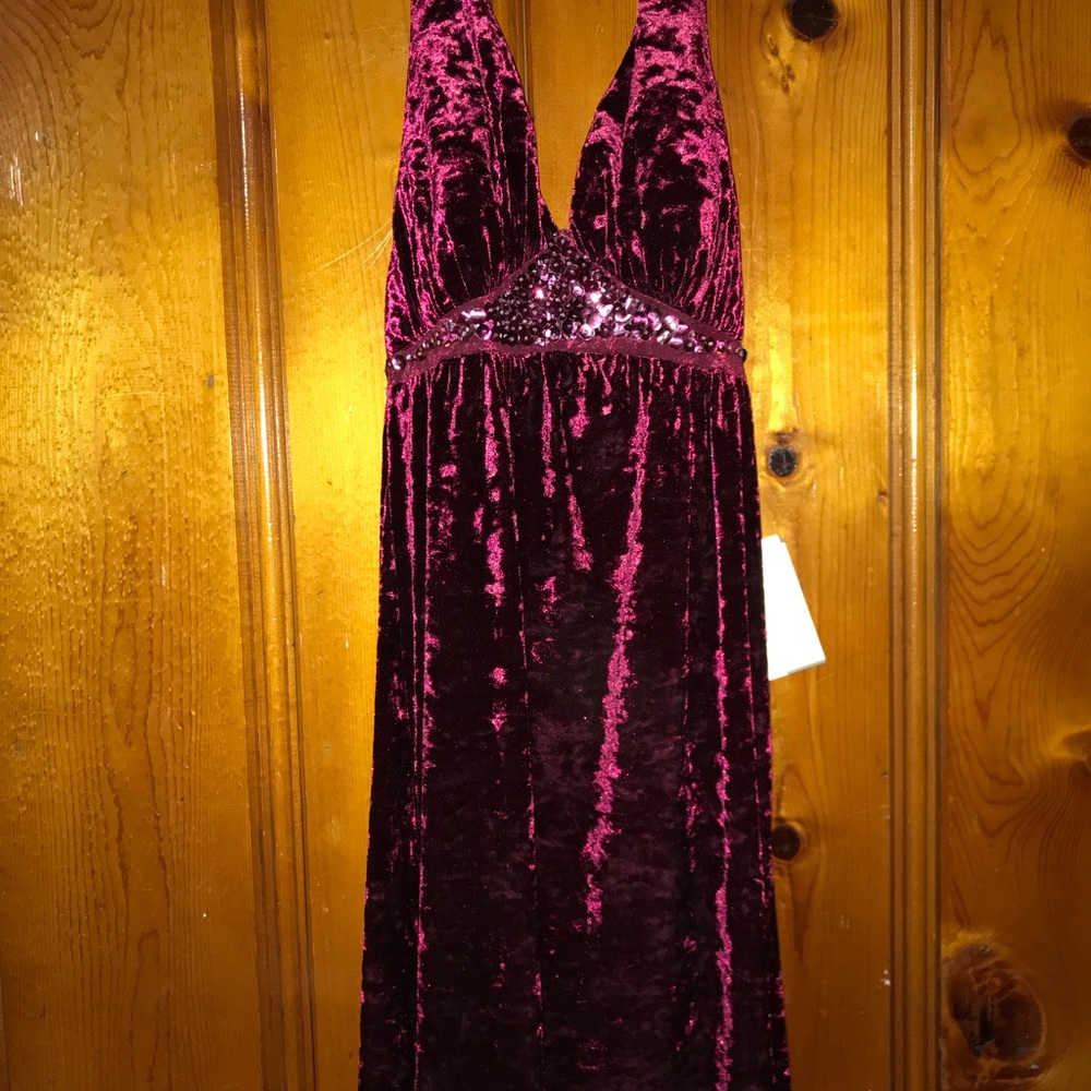 Velvety dress
