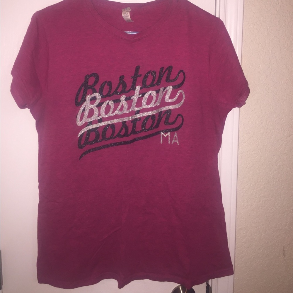 Boston, MA fitted tee