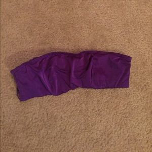 Victoria's Secret Purple Bandeau 34B