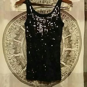 The Limited Perfect Tee black sequined M dazzling!
