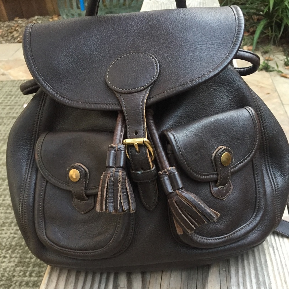 Dooney & Bourke leather backpack