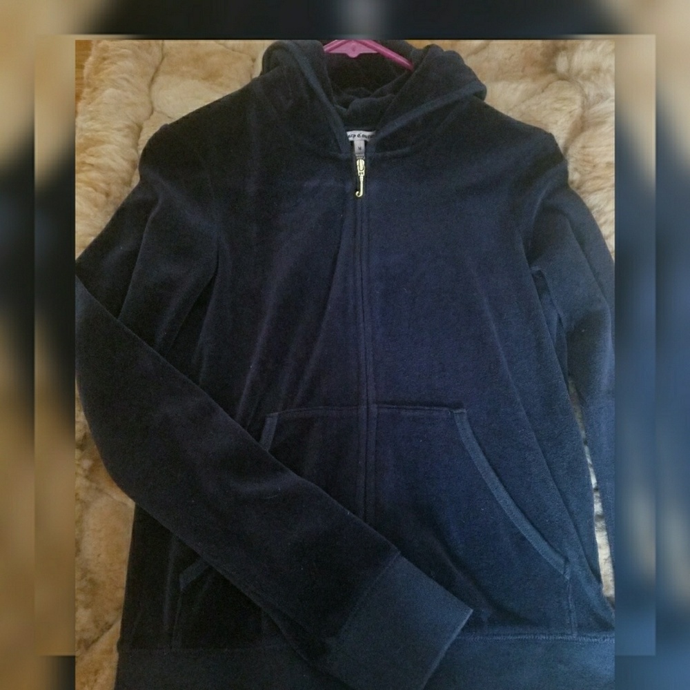 Juicy velour hoodie