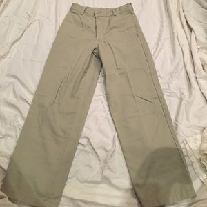 Boys tan khakis