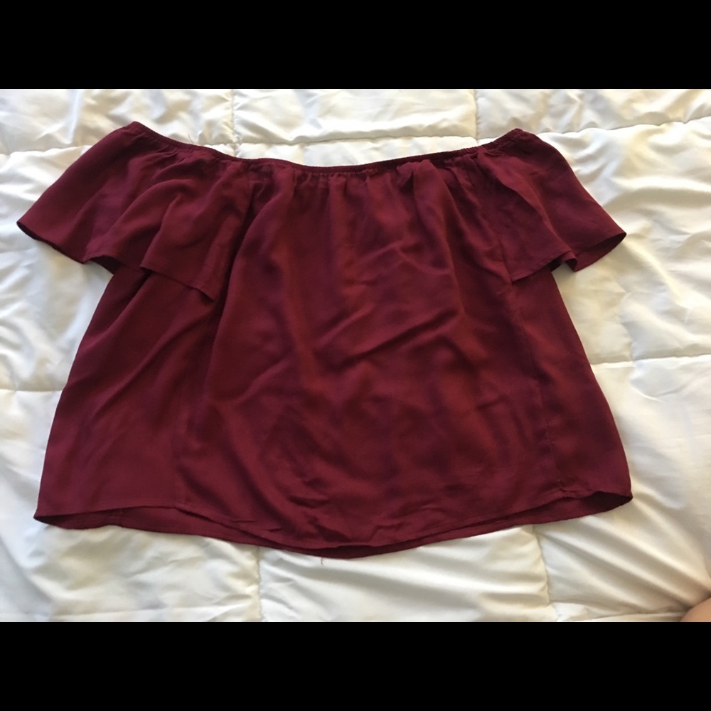 Off the shoulder top