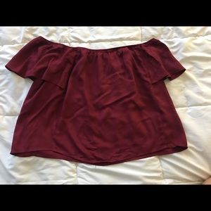 Off the shoulder top