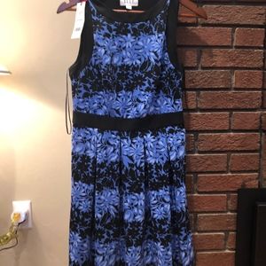 Black and Blue women's dress