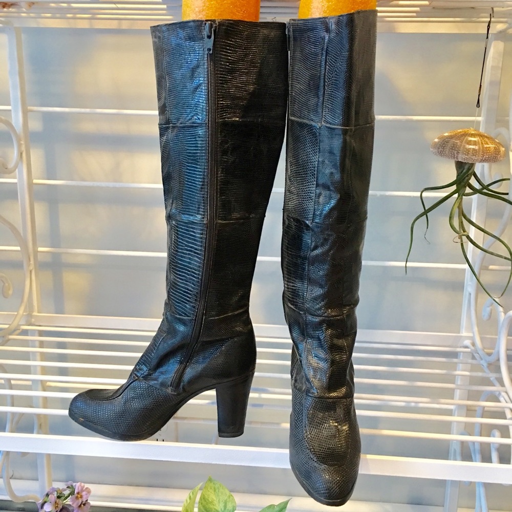 MILI made in Italy textured pattern leather