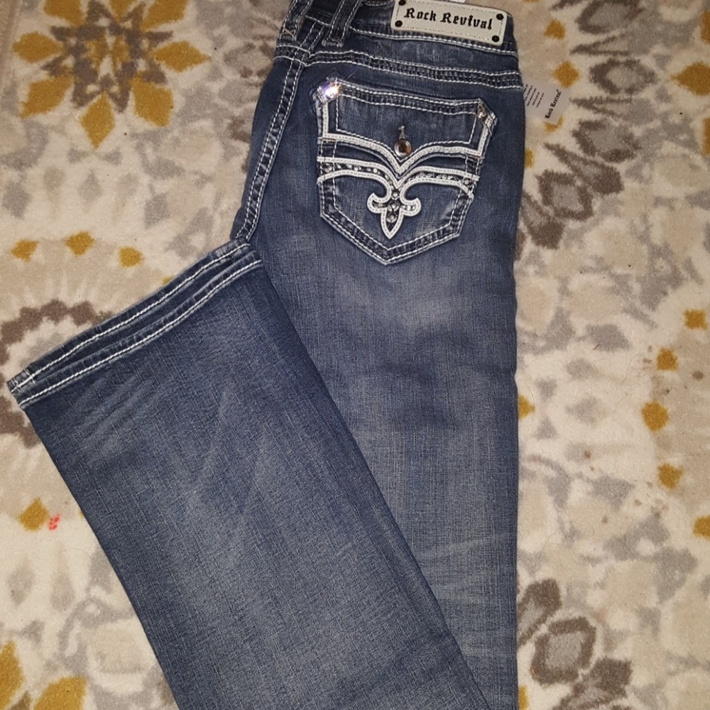 NET Rock Revival Manila boot cut jeans