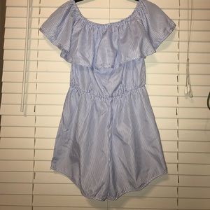 Off the shoulder romper size M