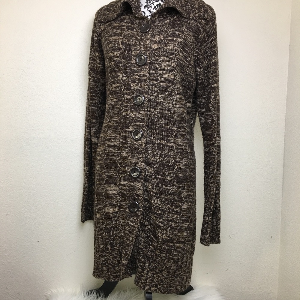 Brown and Tan Duster