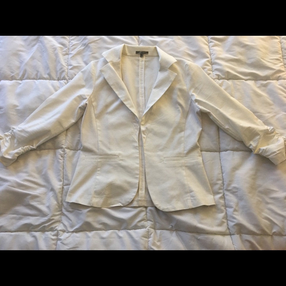 White blazer