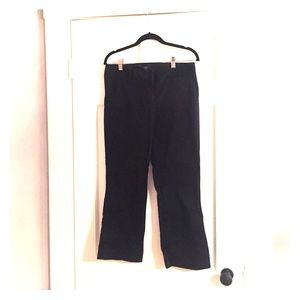 J.Crew Black Capri Pants