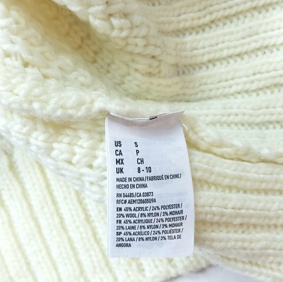 [American Eagle] Rainbow Snowflake Jegging Sweater - Picture 4 of 7