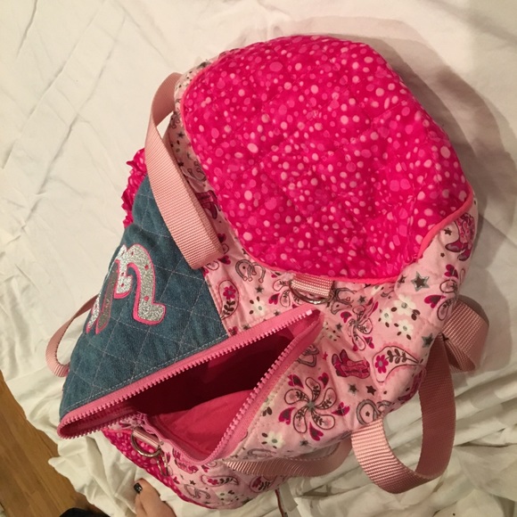 Pink horse duffel bag - Picture 4 of 4