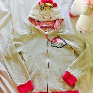 Fluffy Unicorn Sweater
