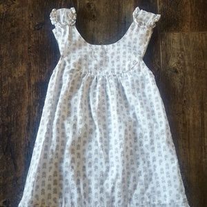 feather baby dress