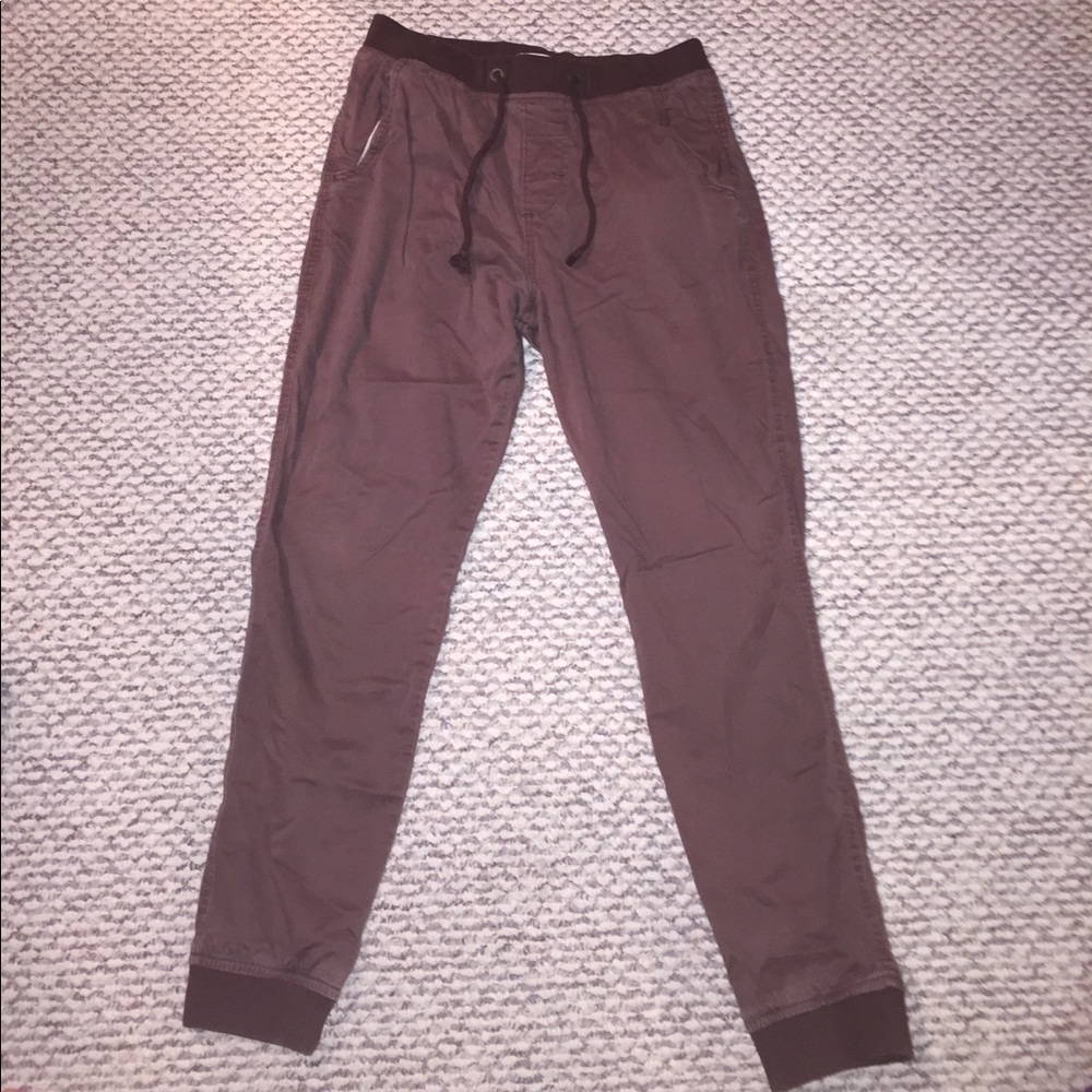 Hollister Brown Joggers