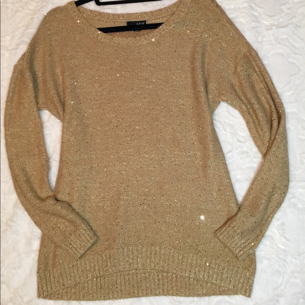 Gold sweater
