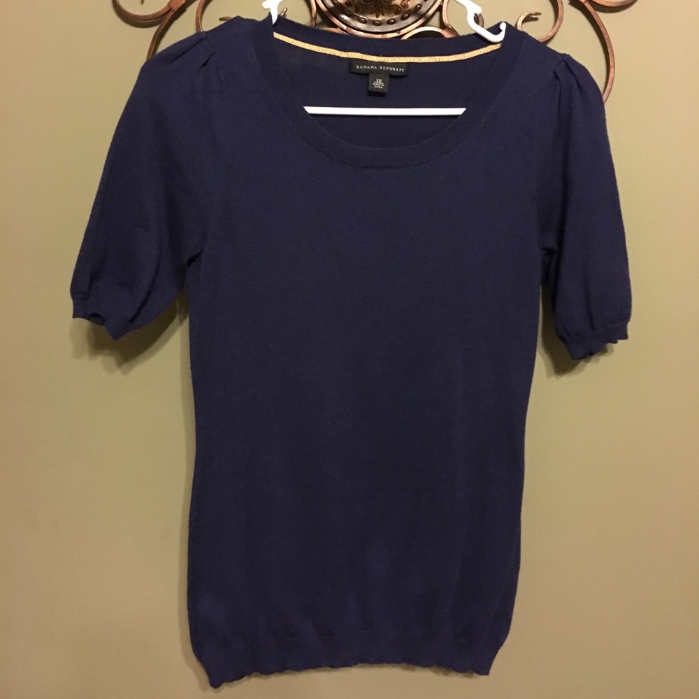 Banana Republic Navy Blue Shirt