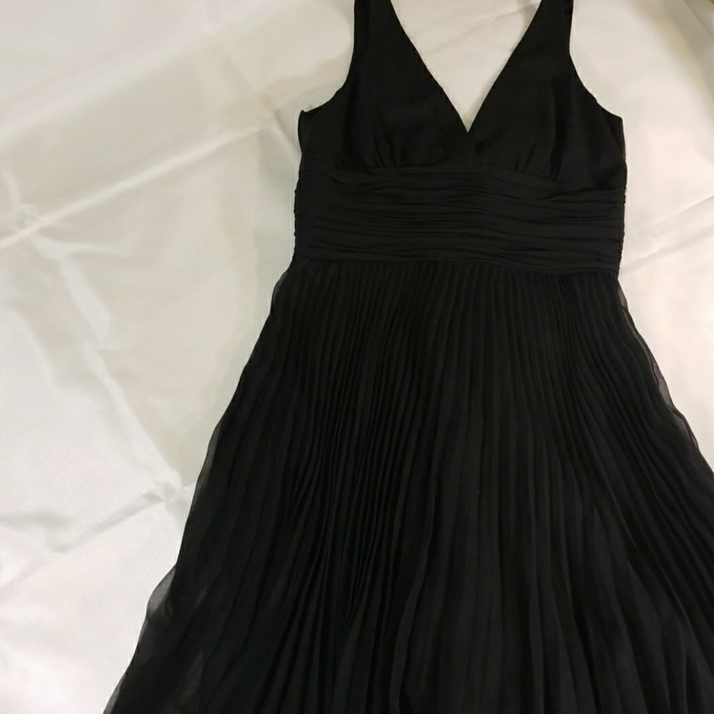 Laundry Black Pleated Dress