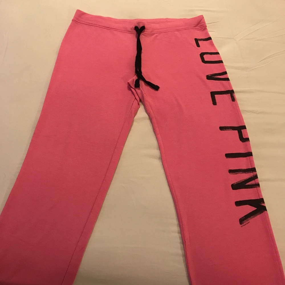 PINK drawstring joggers