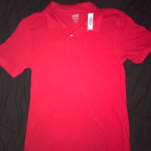 Old Navy boys’ red polo NWTO