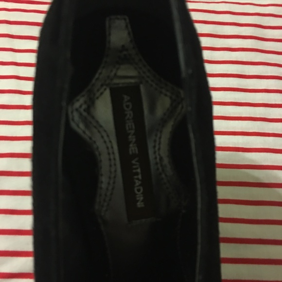 Adrienne Vittadini Black suede heels - Picture 7 of 7