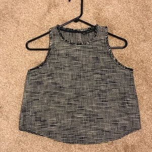 Zara tweed top