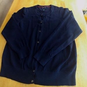 *SALE* Tommy Hilfiger Navy Blue Cardigan XL