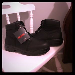 Wolverine Steel Toe Boots Sz 11.5 M