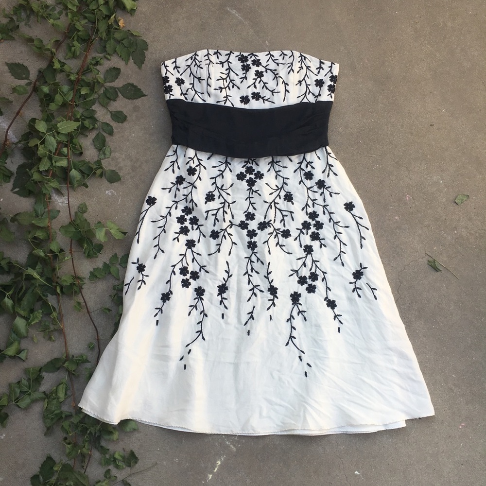 WHBM Strapless Dress