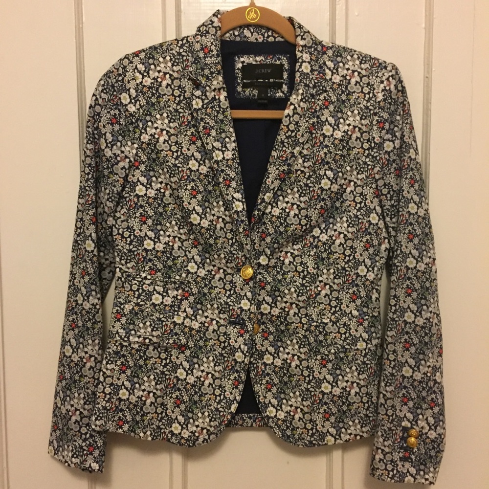J. Crew Liberty of London Schoolboy Blazer