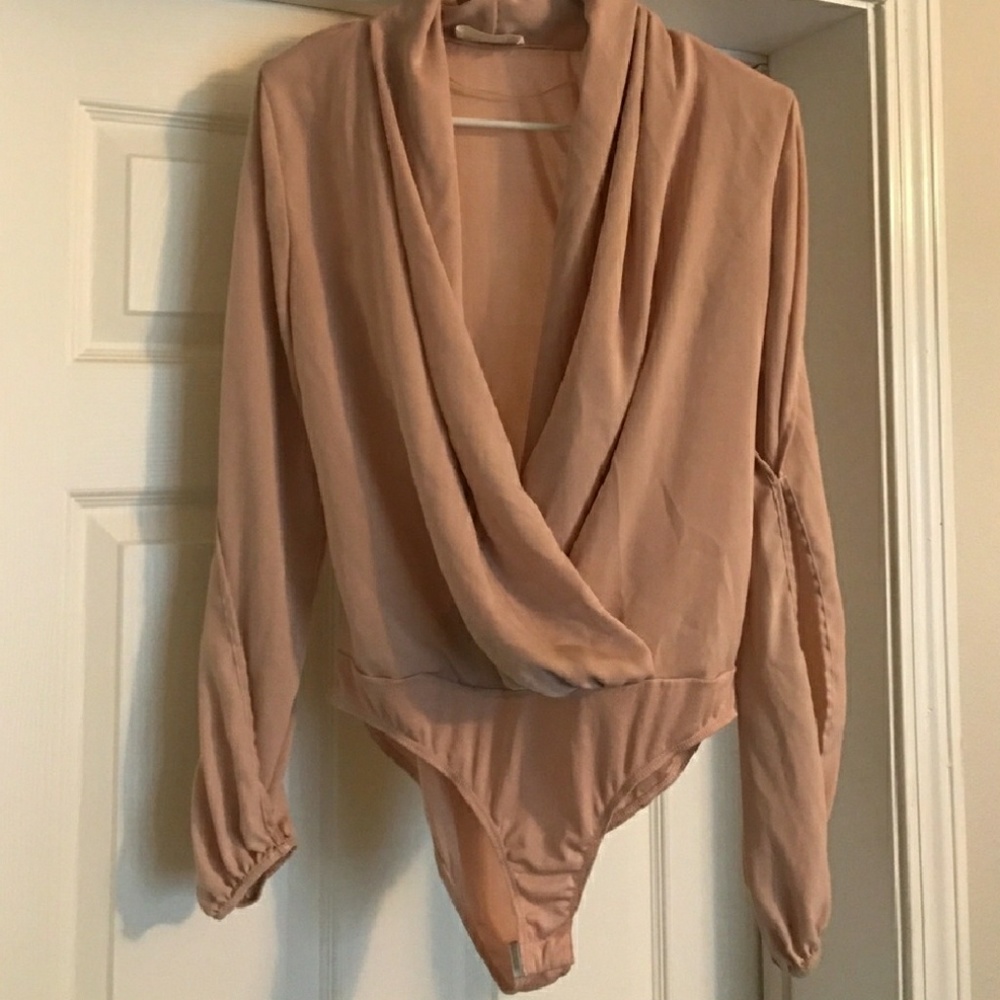 Bodysuit Deep V Plunge