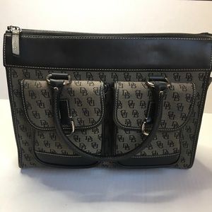 Authentic Dooney & Bourke logo briefcase