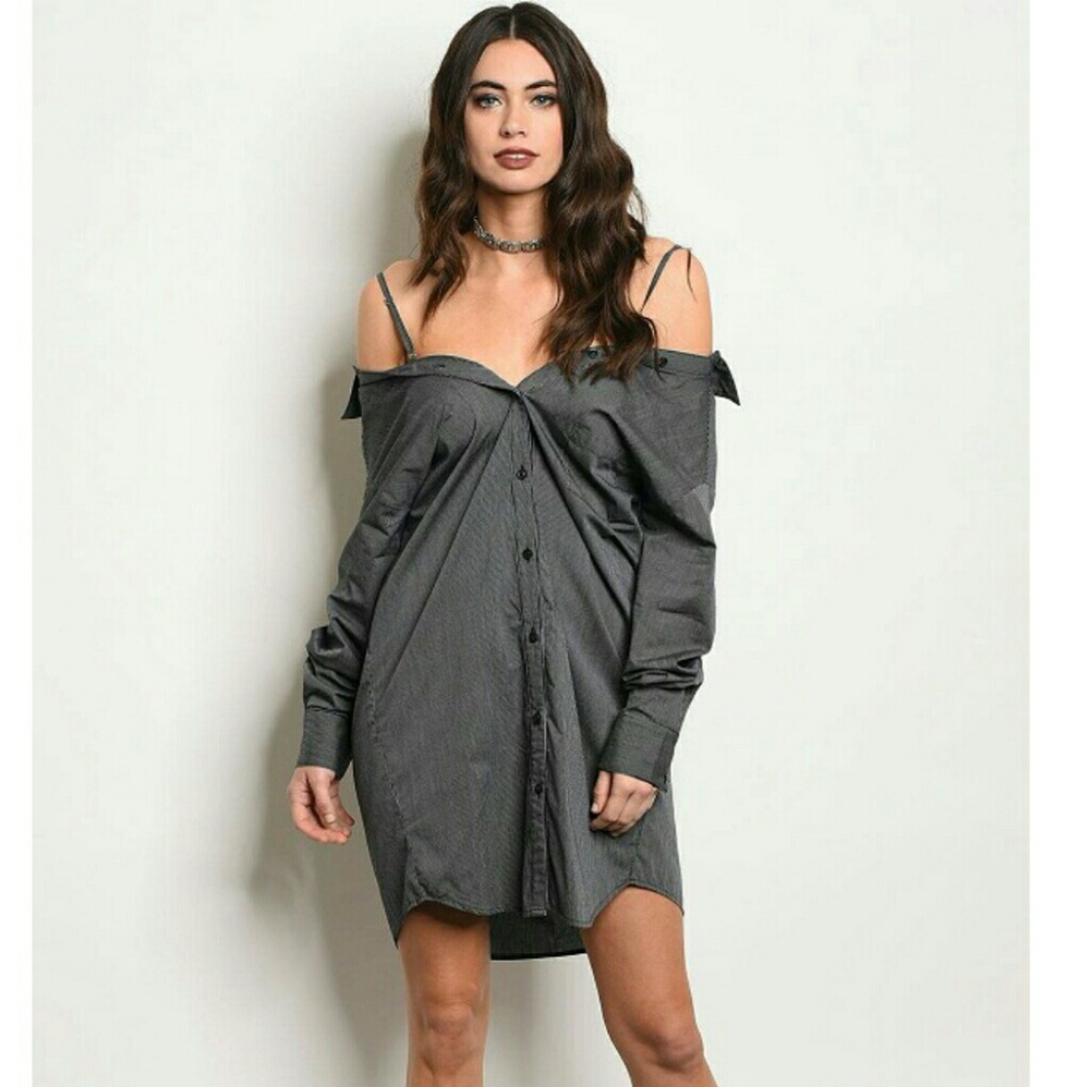 Last day sale long sleeve off the shoulder dress