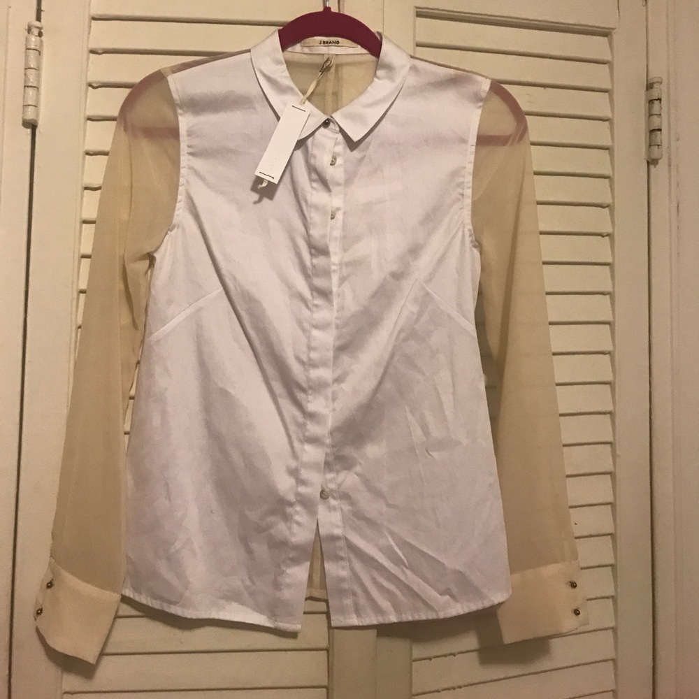 J brand button down