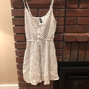 Light white women's dress