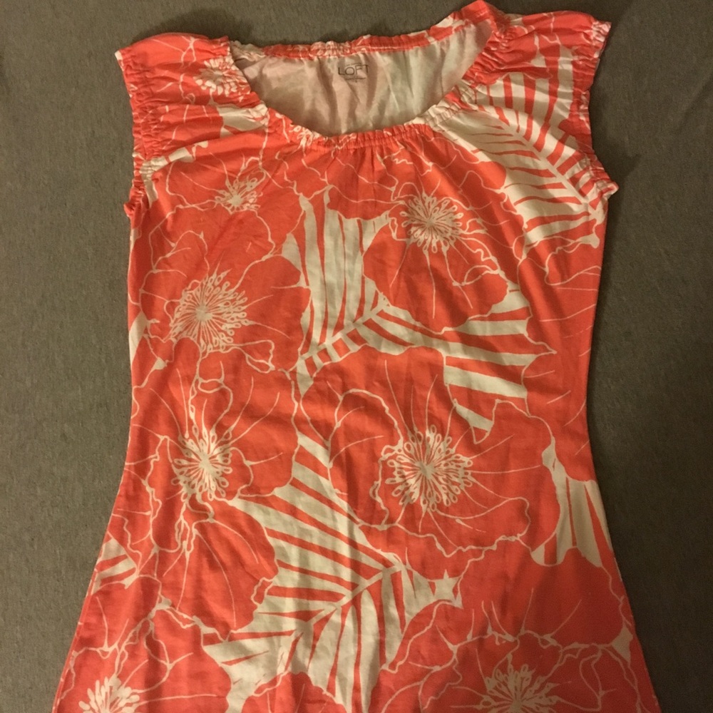 LOFT peasant tee