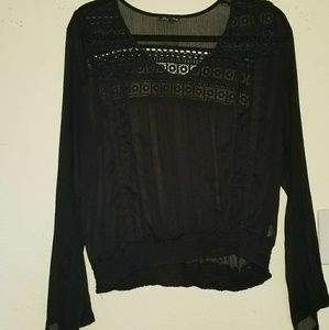 Black Pheasant Blouse