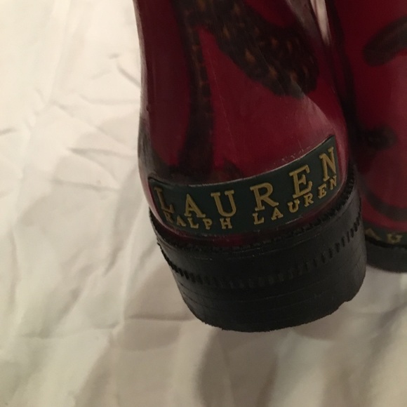Ralph Lauren rain boots - Picture 5 of 6
