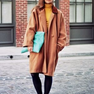 NWT! American Apparel Petite Unisex Long COAT