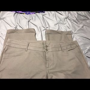 Tan/khaki dress pants