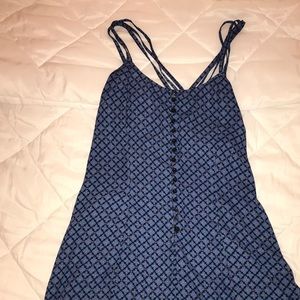 Forever 21 Blue Romper