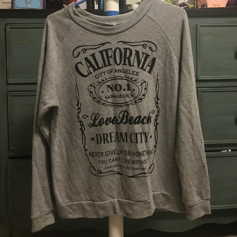 Gray top M size