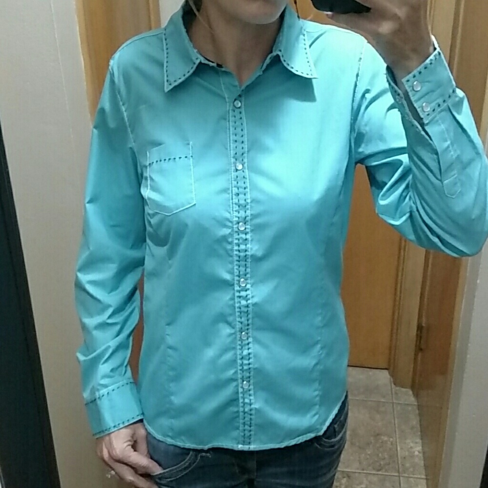 Adiktd western button up shirt