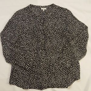 Joie heart print blouse M Joie heart print blouse M