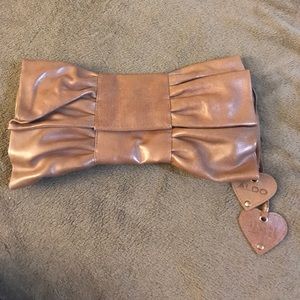 Aldo Leather clutch purse