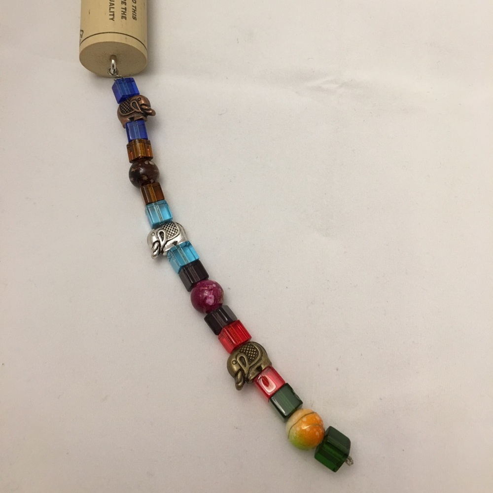 Handmade Wine Cork Keychain. - Picture 5 of 6