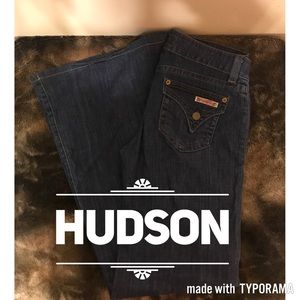 Hudson Wide Leg Jeans! Size 26! RN107906
