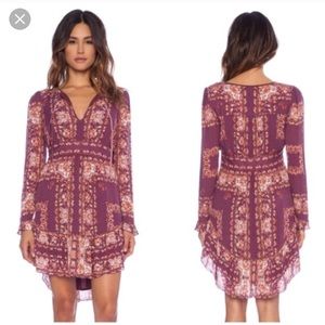 Free People long sleeve Bridgette dress